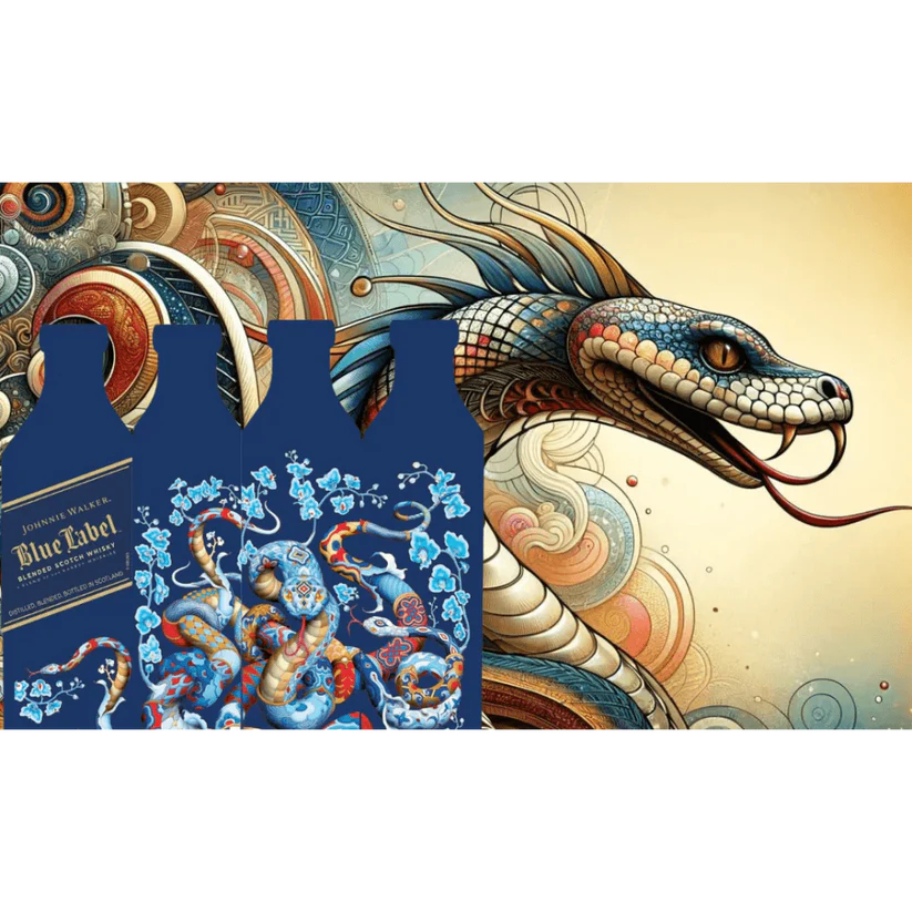 Johnnie Walker Blue Label Year Of The Snake X James Jean 750ml