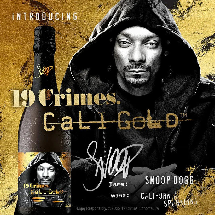 19 Crimes Snoop Dogg Cali Gold Sparkling 750ml