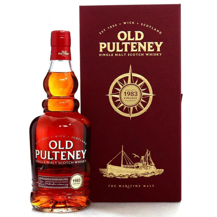 1983 Old Pulteney 33 Year Old Single Malt Scotch Whisky (700ml)
