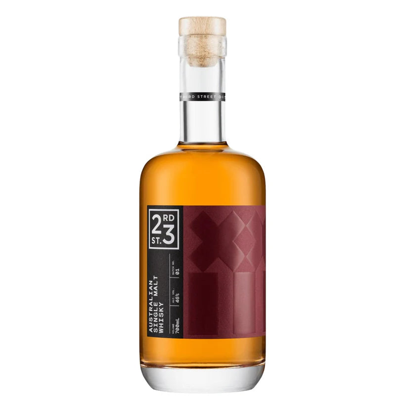 23rd Street Batch No.1 Australian Single Malt Whisky 700ml