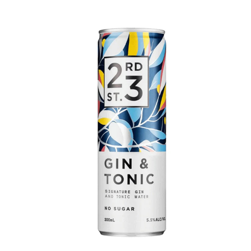 23rd Street Signature Gin & Tonic 300mL
