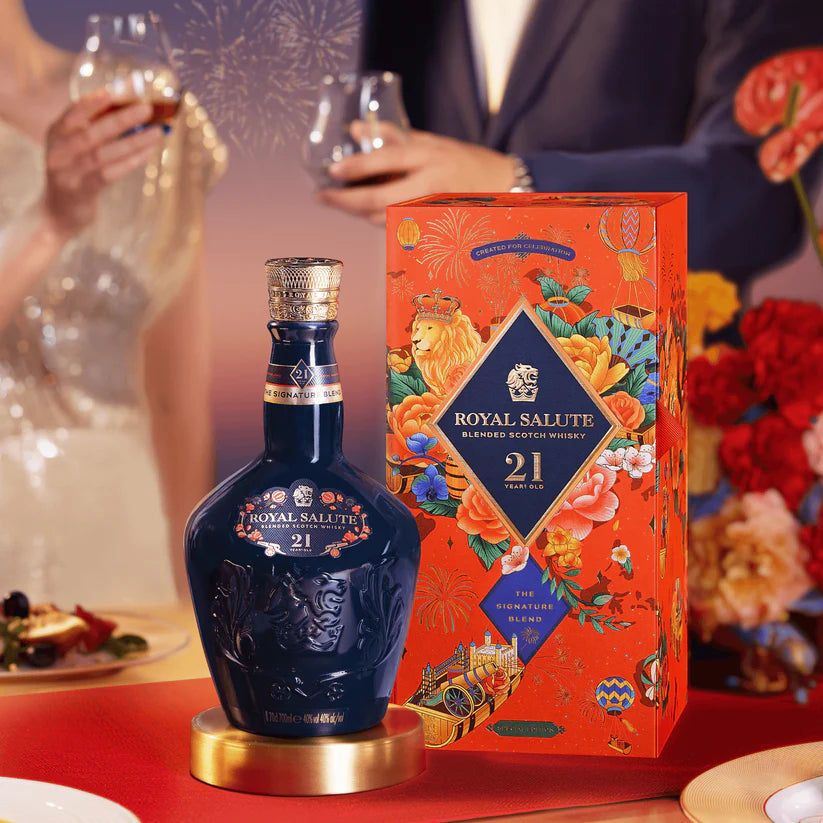 Chivas Regal 21 Year Old 2024 Royal Salute Year Of The Dragon Whisky 700ml
