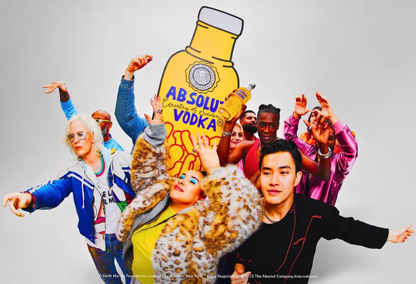 Absolut Limited Edition Haring Vodka 700mL