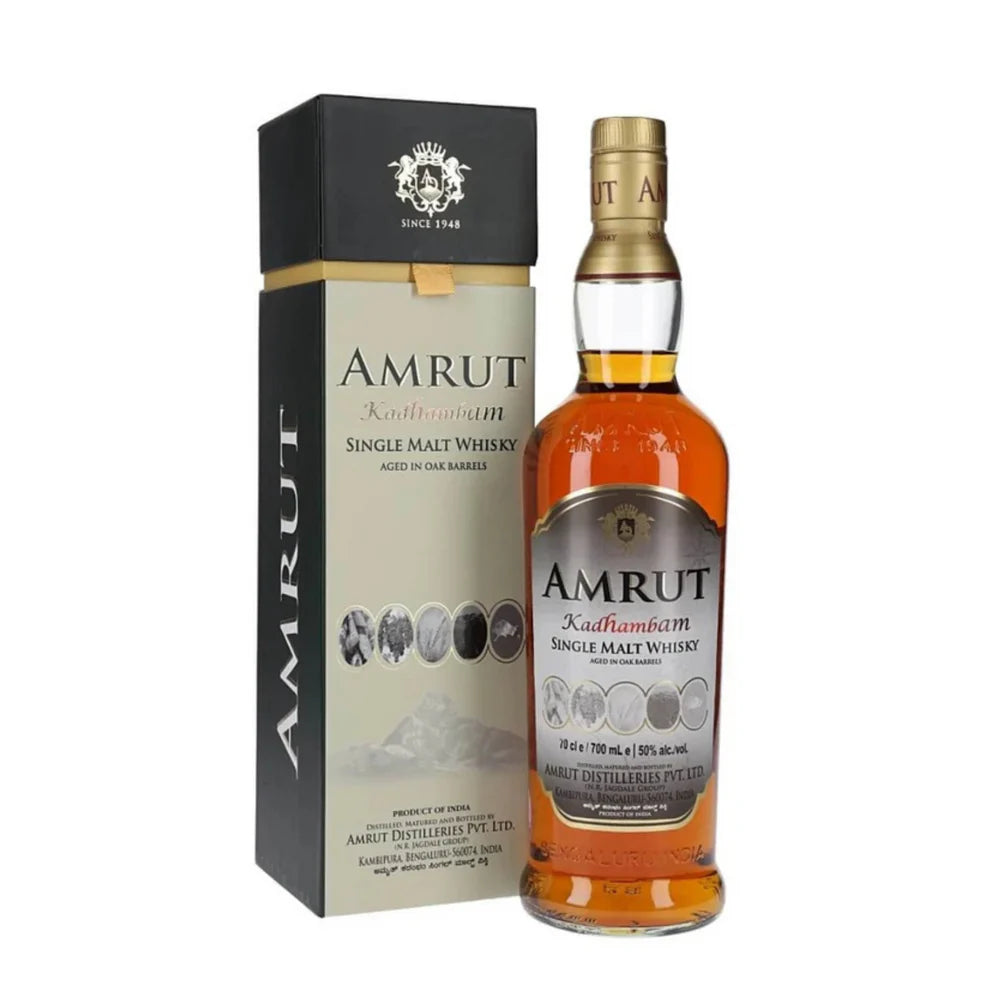 Amrut Kadhambam Single Malt Indian Whisky 700ml