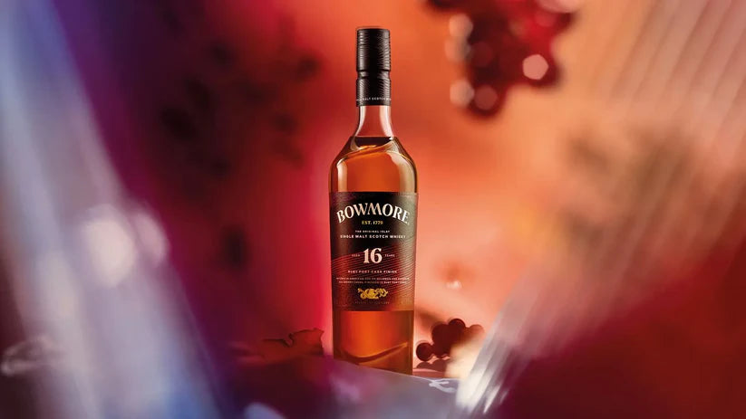 Bowmore 16 Year Old Ruby Port Cask Finish Single Malt Scotch Whisky 700mL