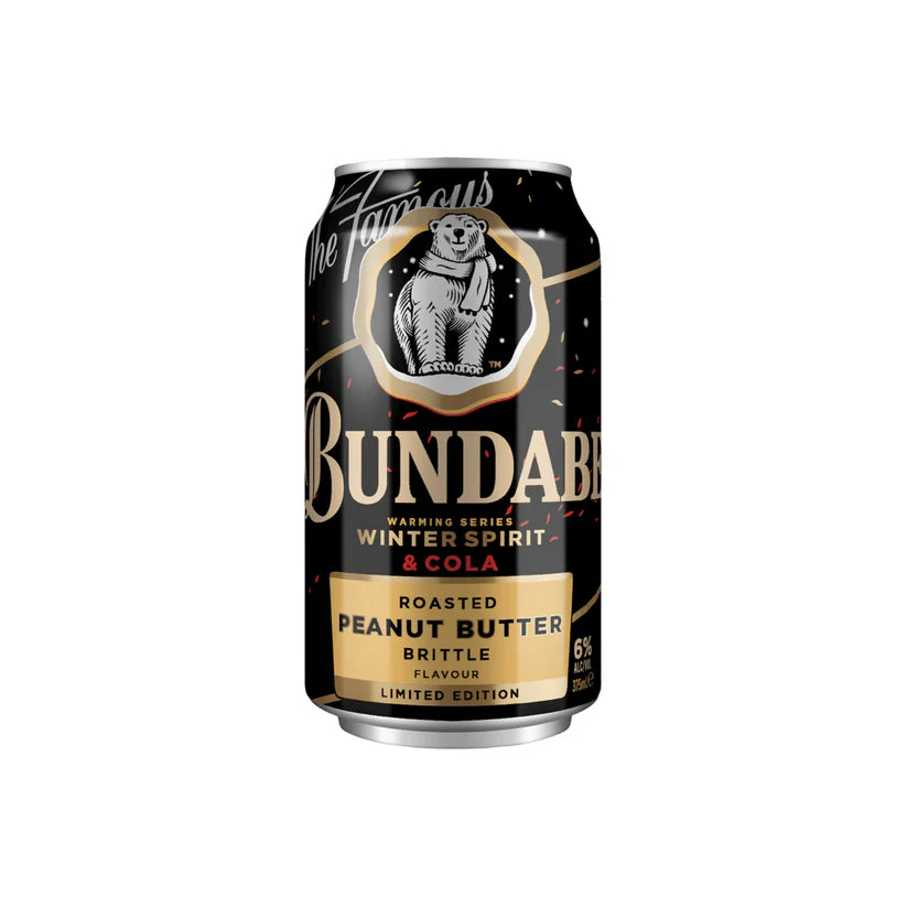 Bundaberg Winter Series Peanut Butter Brittle & Cola 6% Cans 375ml