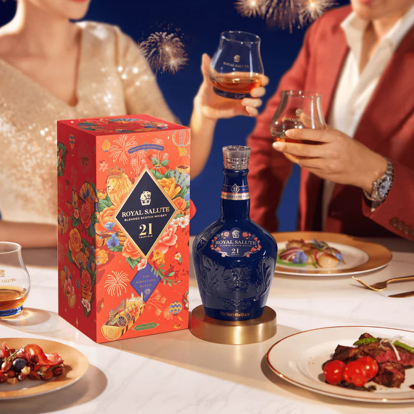 Chivas Regal 21 Year Old 2024 Royal Salute Year Of The Dragon Whisky 700ml