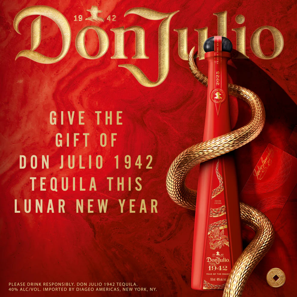 Don Julio 1942 Year of the Snake 2025 Anejo Tequila 750ml