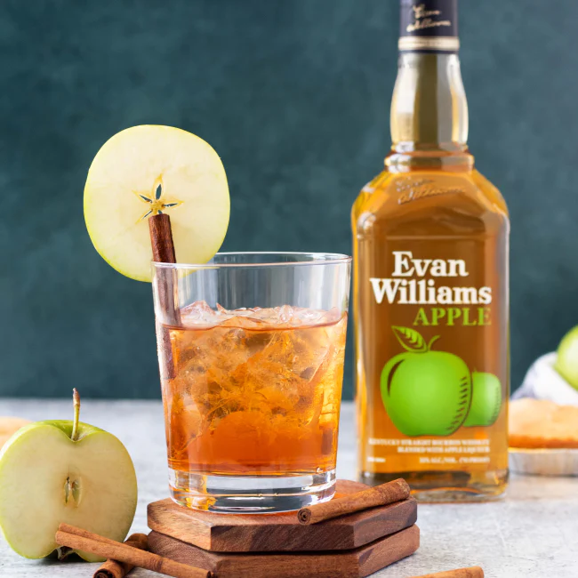 Evan Williams Apple Kentucky Straight Bourbon Whiskey 750ml