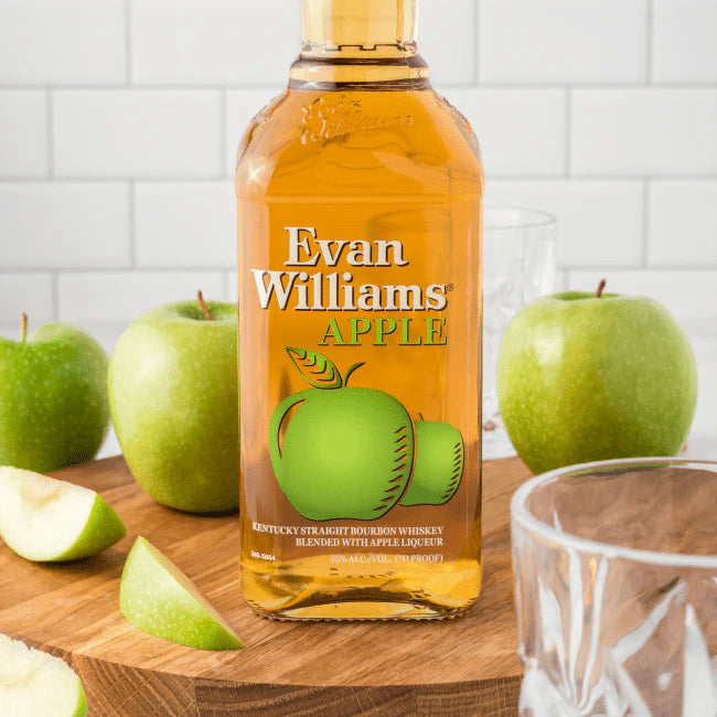 Evan Williams Apple Kentucky Straight Bourbon Whiskey 750ml