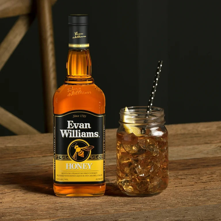 Evan Williams Honey Kentucky Straight Bourbon Whiskey 750ml