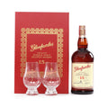 Glenfarclas 15 Year Old Single Malt Scotch with 2 Glasses