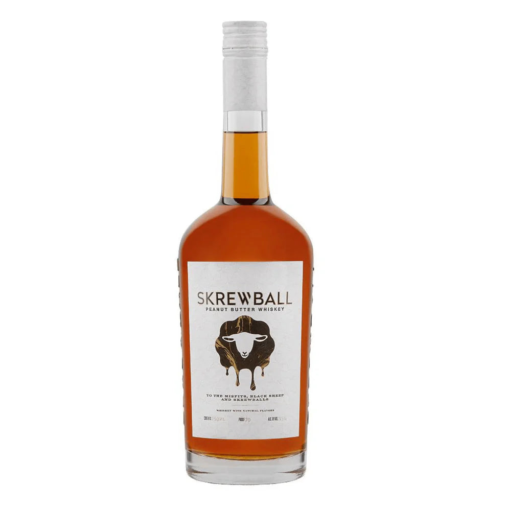 Skrewball The Original Peanut Butter Flavoured Whiskey 750mL