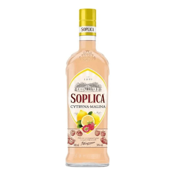 Soplica Lemon & Raspberry Flavoured Vodka Liqueur 500ml