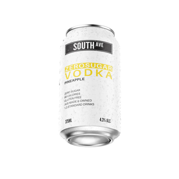 South Ave Vodka Pineapple Can 375mL