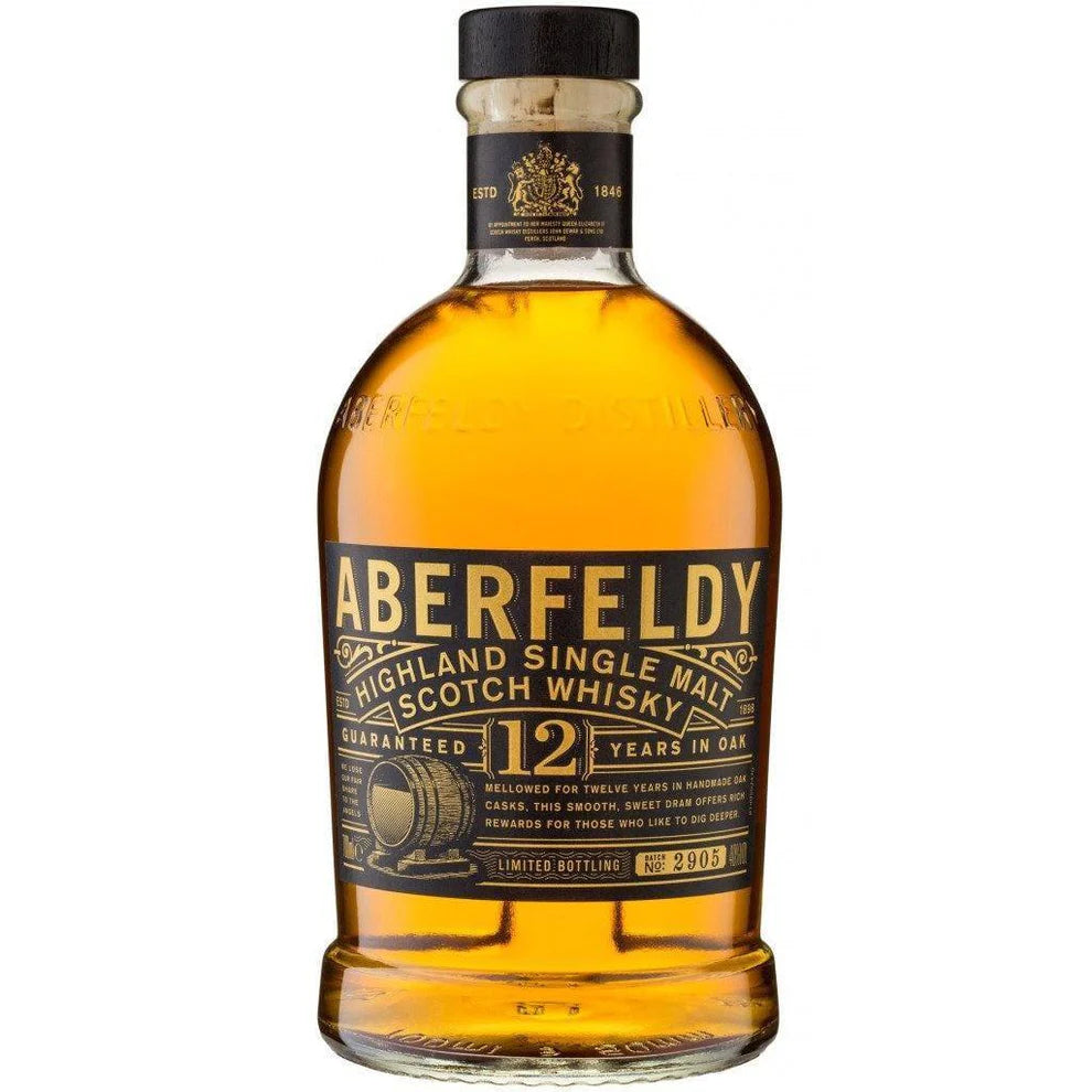 Aberfeldy 12 Year Old Single Malt Scotch Whisky 700mL