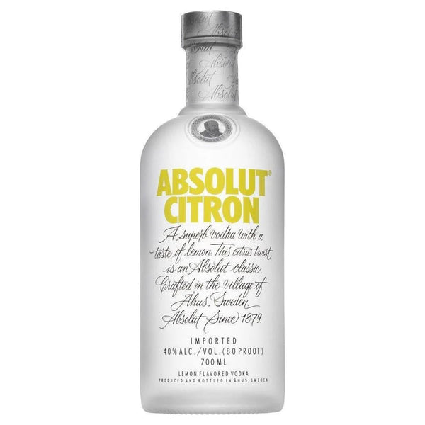 Absolut Citron Vodka 700mL