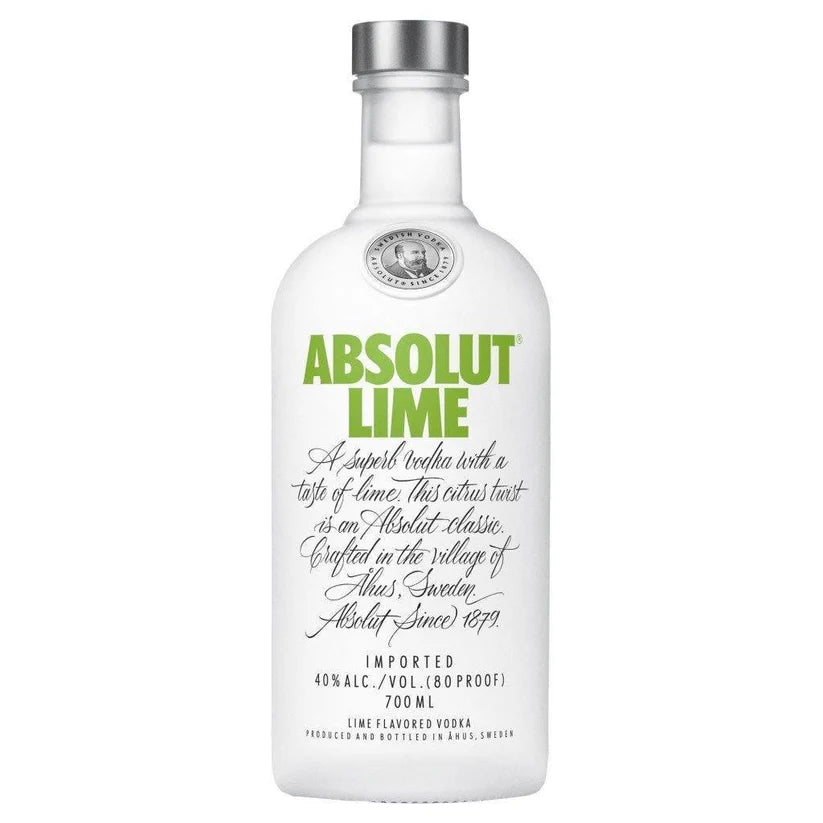 Absolut Lime Vodka 700mL