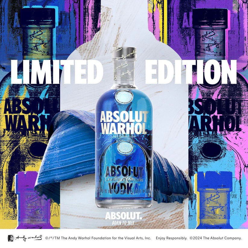 Absolut Vodka Warhol Limited Edition 700ml