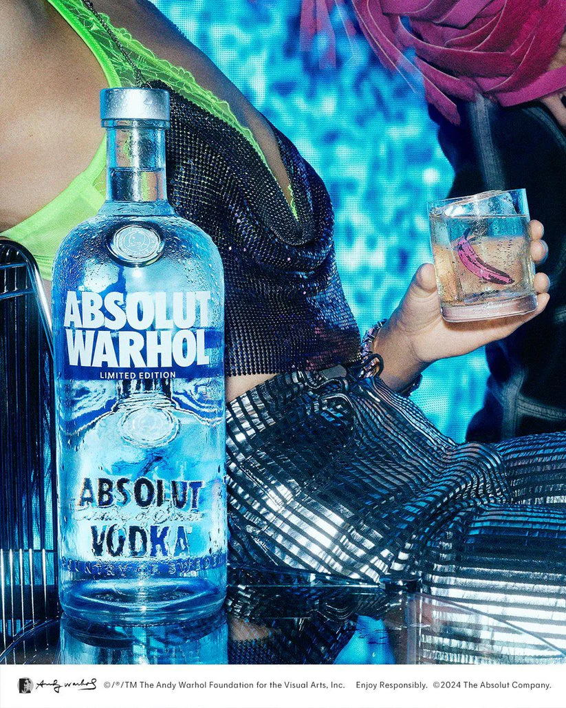 Absolut Vodka Warhol Limited Edition 700ml