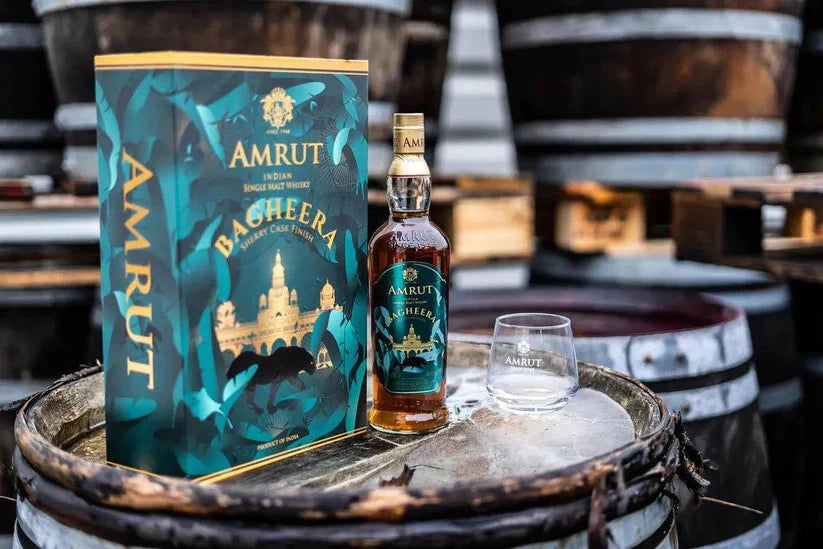 Amrut Bagheera Gift Pack Indian Single Malt Whisky 700ml