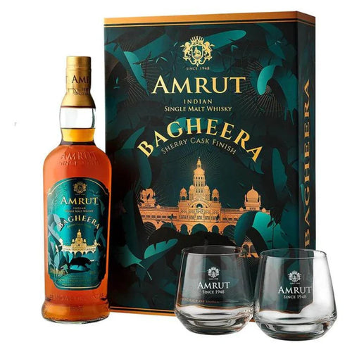 Amrut Bagheera Gift Pack Indian Single Malt Whisky 700ml