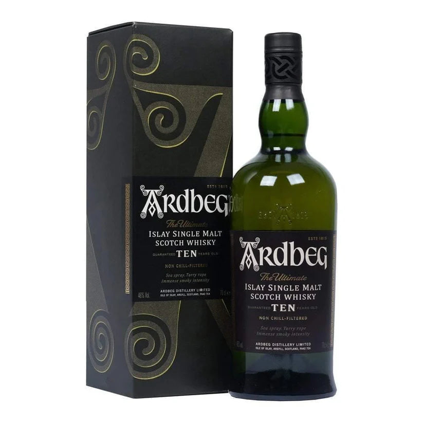 Ardbeg 10 Year Islay Single Malt Scotch Whisky 700mL