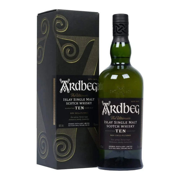 Ardbeg 10 Year Islay Single Malt Scotch Whisky 700mL