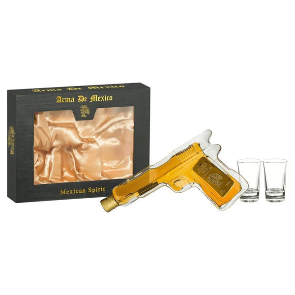 Arma De Mexico Tequila Pistol Gold