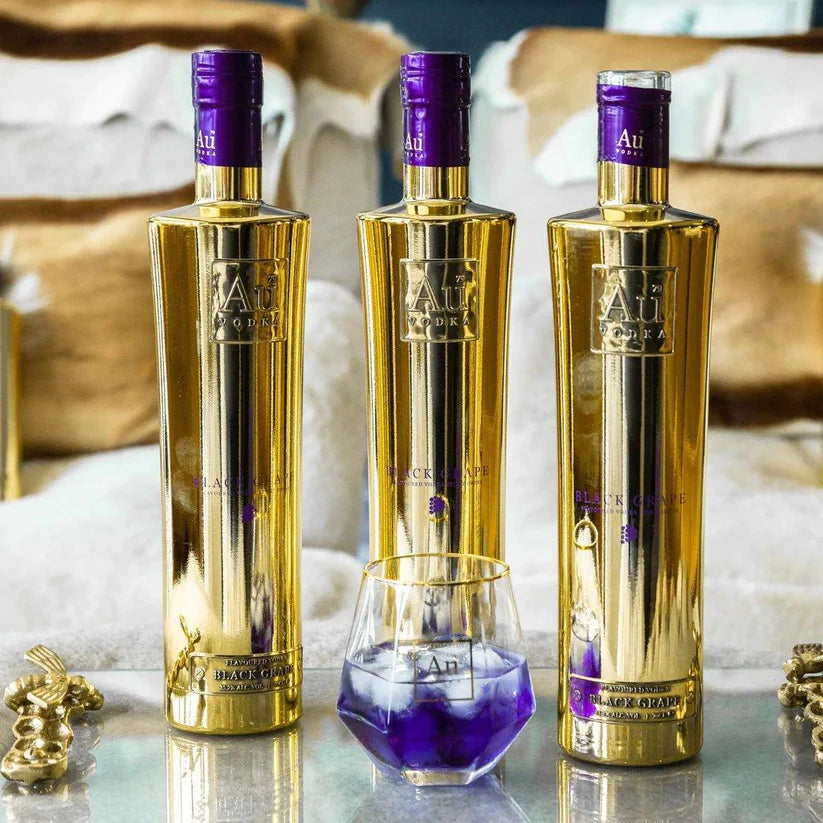 AU Vodka Black Grape 700ml