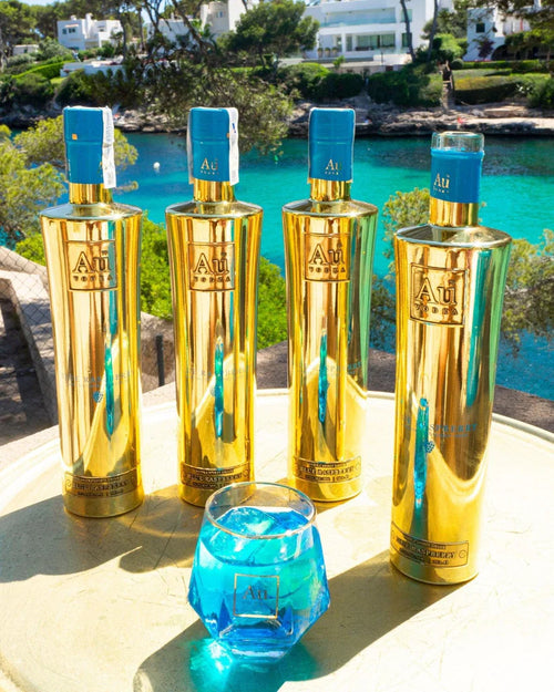 AU Vodka Blue Raspberry 700ml