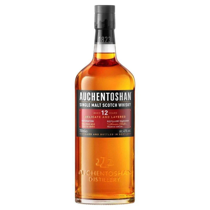 Auchentoshan 12 Year Old Single Malt Scotch Whisky 700mL