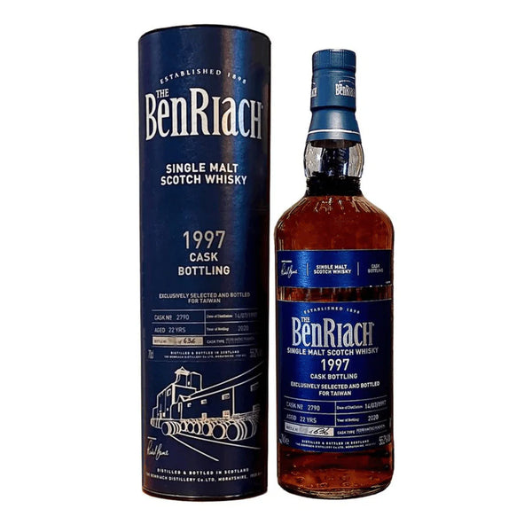 Benriach 22 Year Old 1997 Cask 2790 Scotch Whisky 700ml