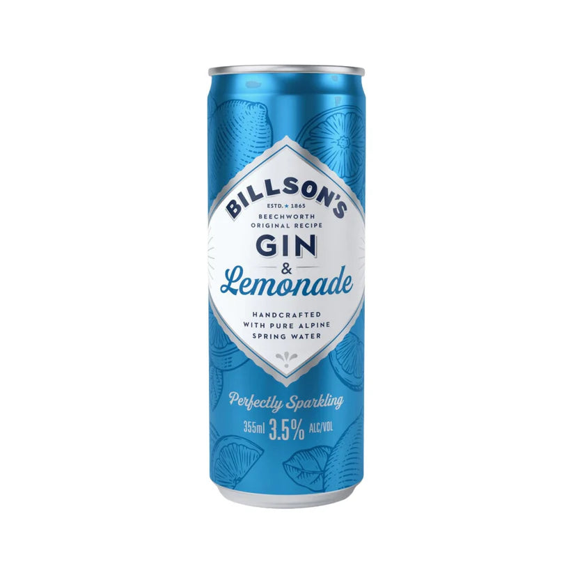 Billson's Gin And Lemonade 355ml