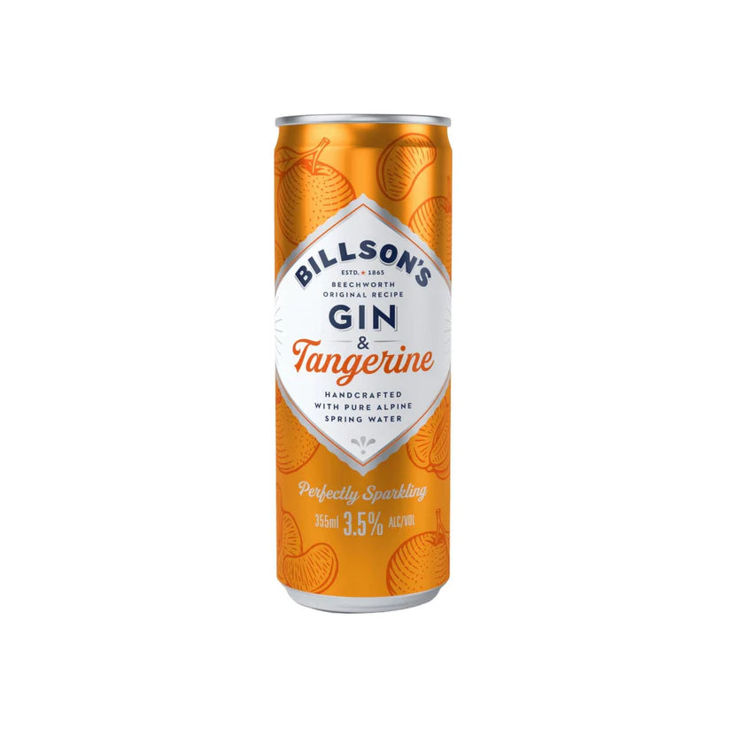 Billson's Gin And Tangerine 355ml