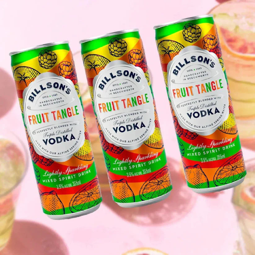 Billson's Vodka Fruit Tangle 355ml