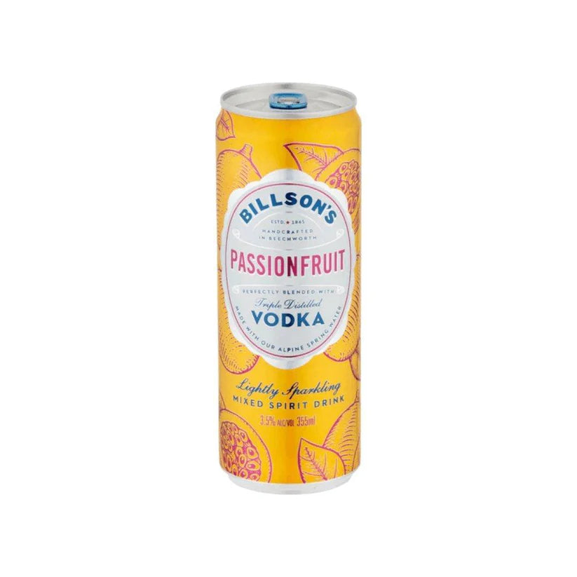 Billson's Vodka Passionfruit 355ml