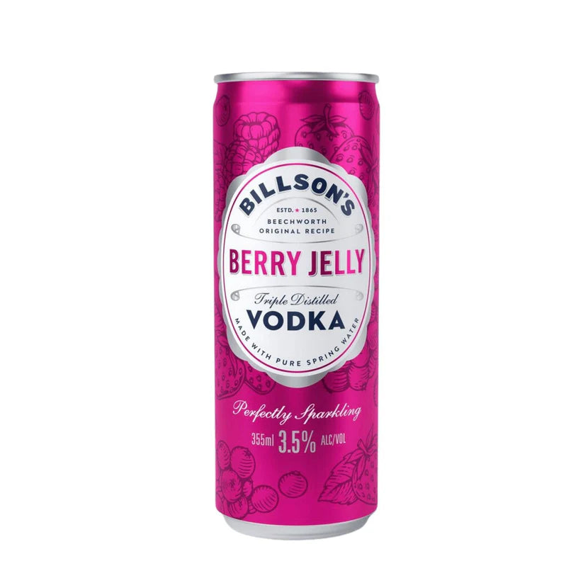 Billson's Vodka With Berry Jelly 355ml