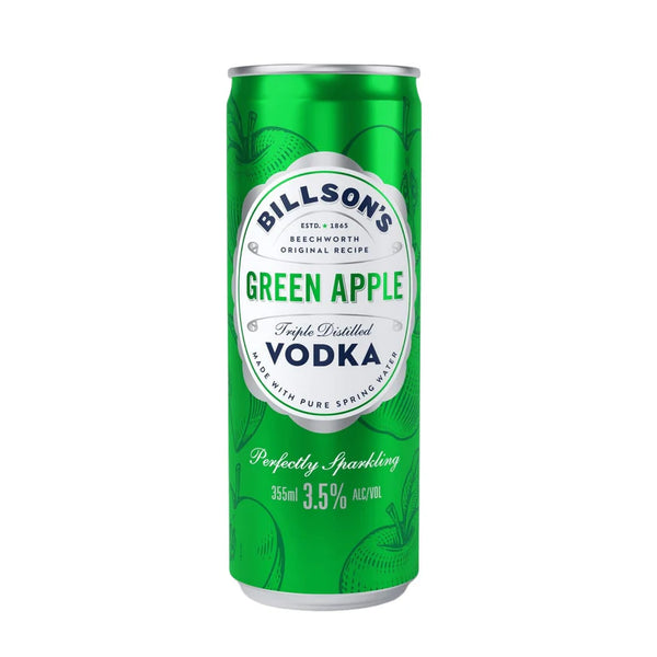 Billson's Vodka With Green Apple 355ml