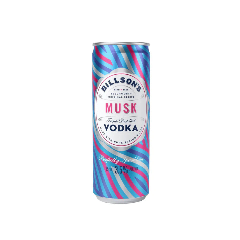 Billson's Vodka With Musk 355ml