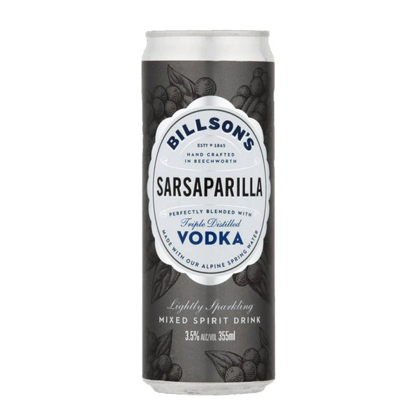 Billson's Vodka With Sarsaparilla 355ml