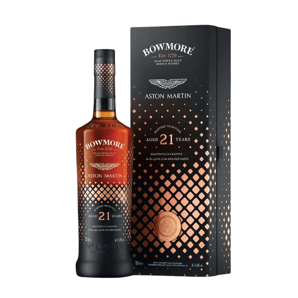 Bowmore Aston Martin Masters Selection 21 Year Old Single Malt Scotch Whisky 700ml