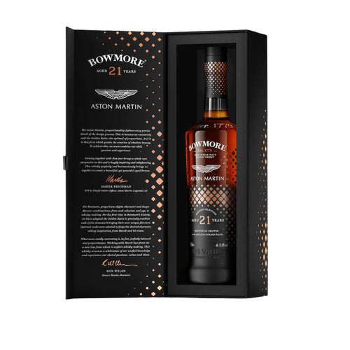 Bowmore Aston Martin Masters Selection 21 Year Old Single Malt Scotch Whisky 700ml