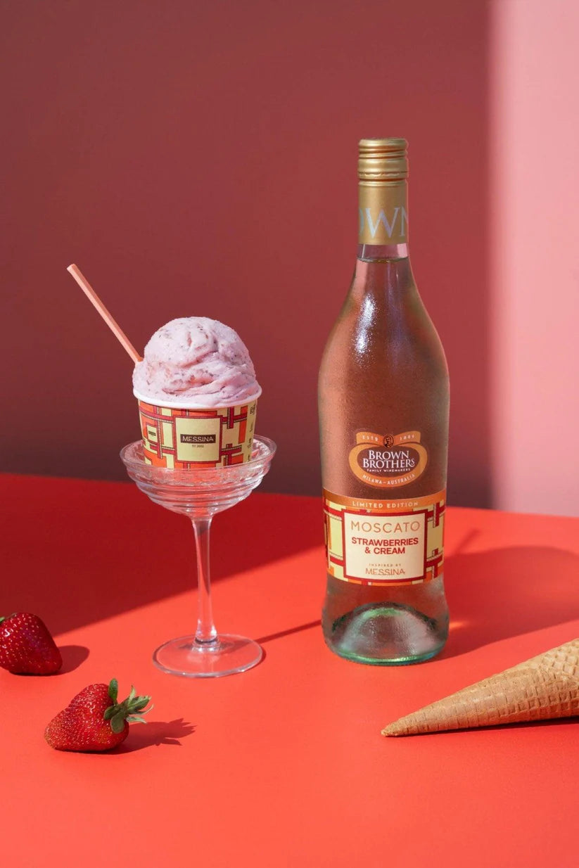 Brown Brothers Moscato Strawberries & Cream Limited Edition 750ml