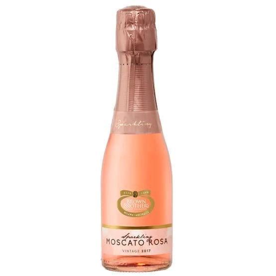 Brown Brothers Sparkling Moscato Rosa 200mL (Case Of 24)