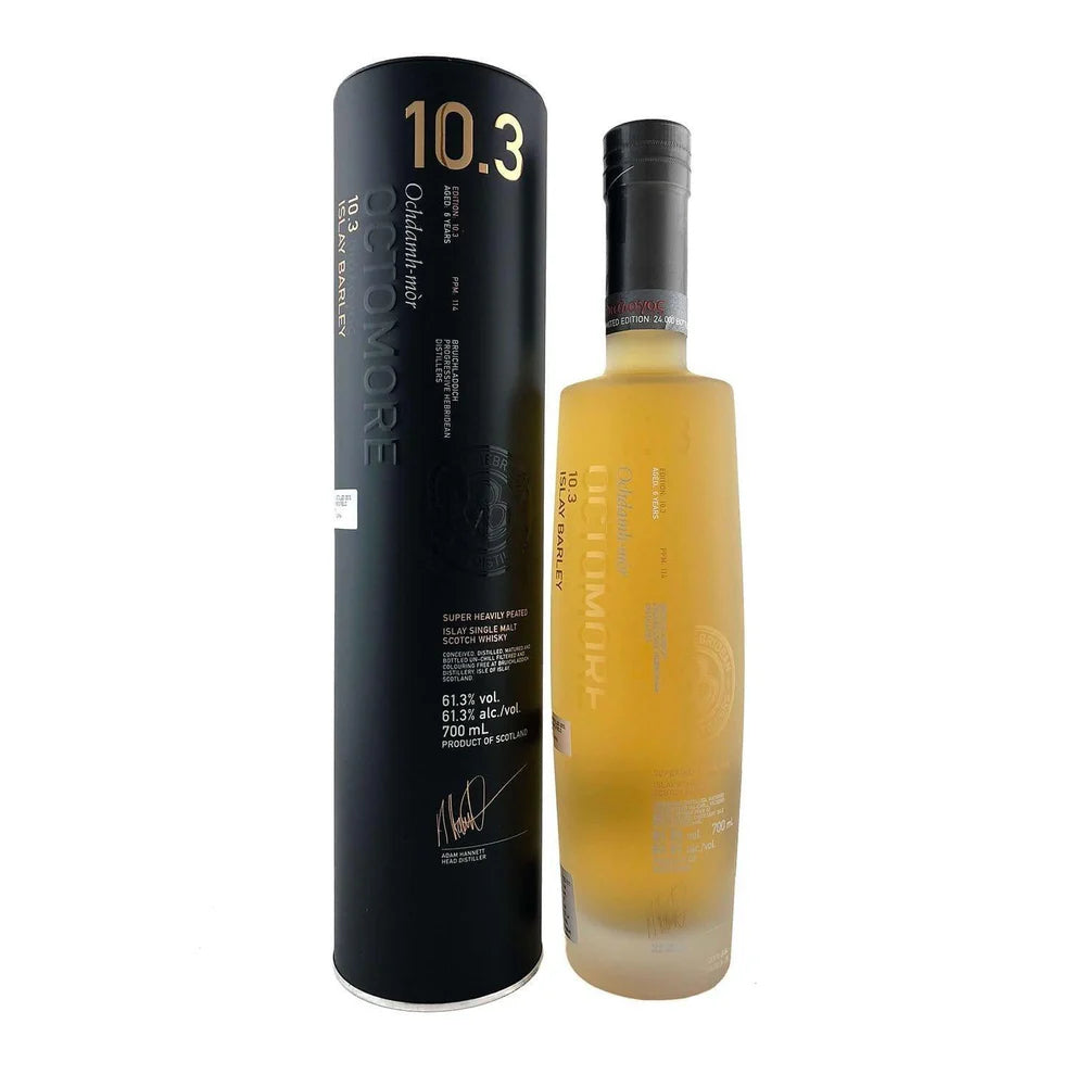 Bruichladdich Octomore 10.3 Islay Barley Cask Strength Single Malt Scotch Whisky 700ml
