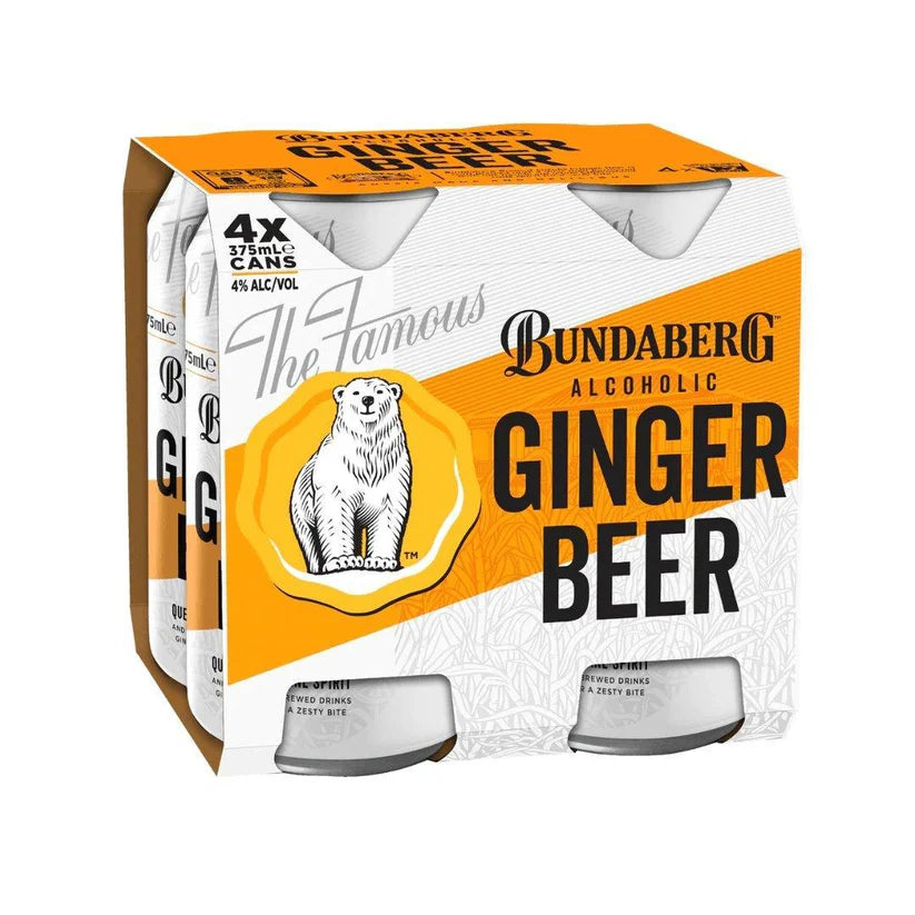Bundaberg Alcoholic Ginger Beer 375ml