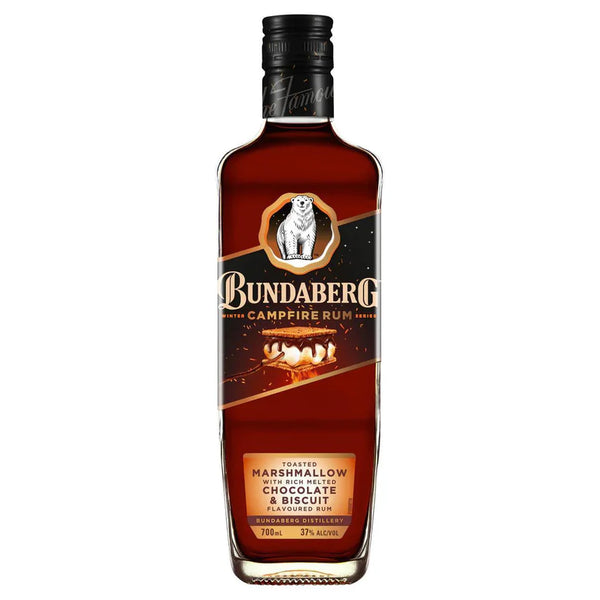 Bundaberg Campfire Rum Toasted Marshmallow, Melted Chocolate & Biscuit 700ml