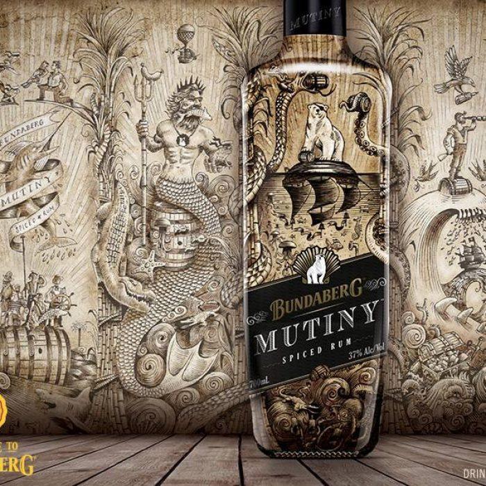 Bundaberg Mutiny Spiced Rum Limited Edition 700mL