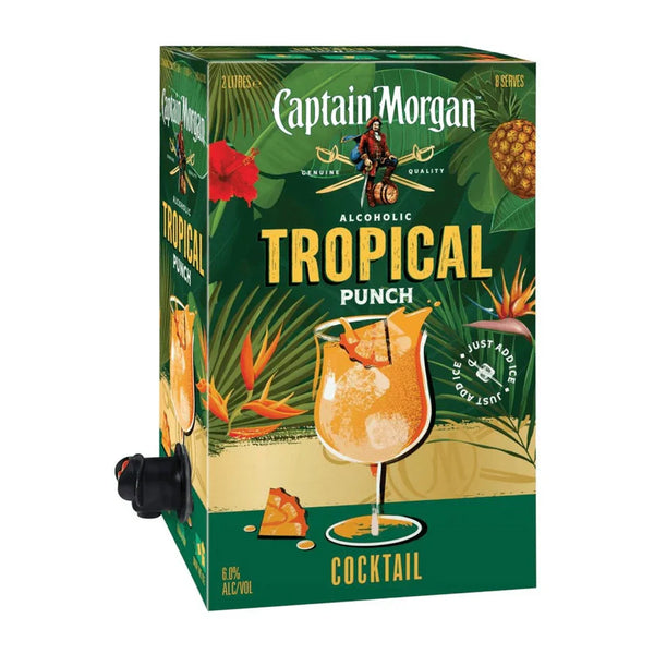 Captain Morgan Tropical Punch Cocktail 2L